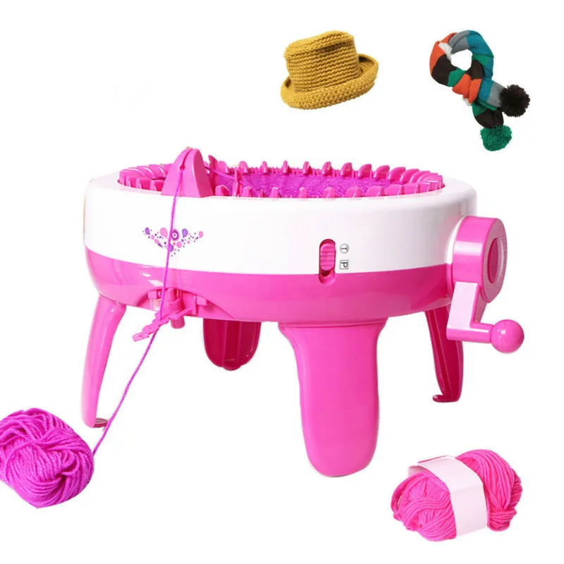 Детская вязальная машина высокого качества вязаные ткацкие шапки шарфы свитера