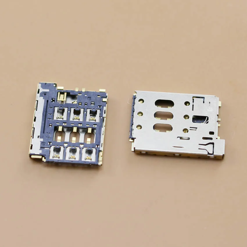 YuXi хорошее качество Sim ридер разъем слоты для карт часть HTC Desire 816/D816d/D816n/D816w Dual SIM