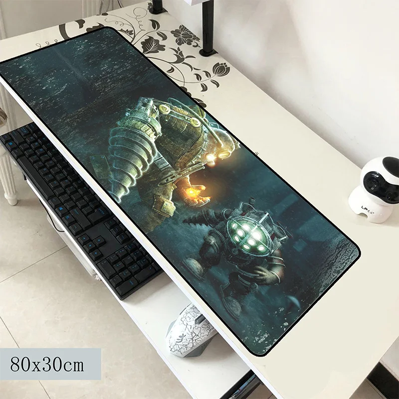 Коврик для мыши bioshock 800x300x2 мм коврик компьютера высокого класса игровые