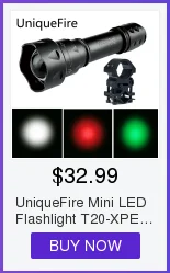 Osram фонарик UF-1501 IR 850NM 38 мм выпуклая линза светодиодный 3 режима инфракрасный невидимый свет лампы факел+ Крепление прицела