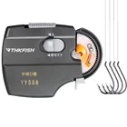 Портативный Электрический автоматический рыболовный крючок ярусная машина рыболовные аксессуары галстук быстрые рыболовные крючки оборудование для завязывания лески