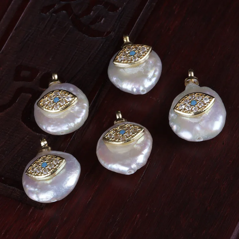 Подвеска из пресноводного жемчуга подвеска чокер для изготовления ювелирных