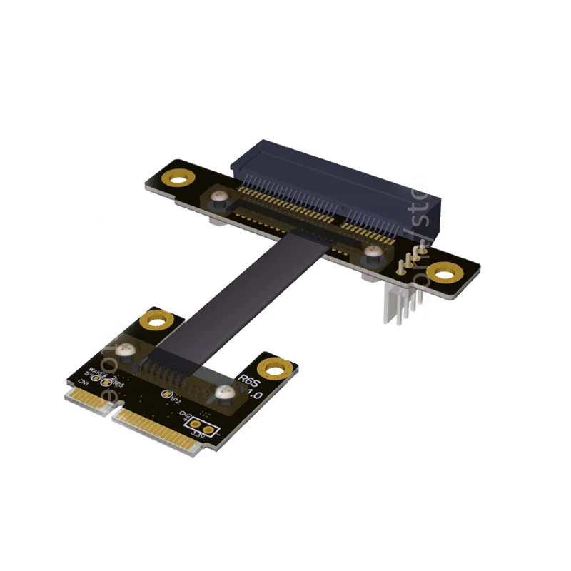 32 Гбит/с Mini PCI e mPCIe WAN WiFi для PCIe x4 E 4x переходные карты Gen3.0 ленточный кабель pci WIFI