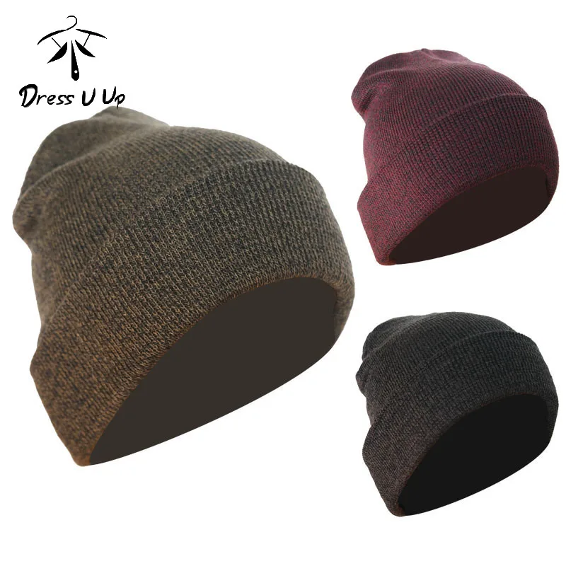 DRESSUUP Beanie шапка для женщин Зимняя хлопковая шерстяная вязаная шапка Skullies весенняя шапка для часов для женщин и мужчин ветрозащитные шляпы