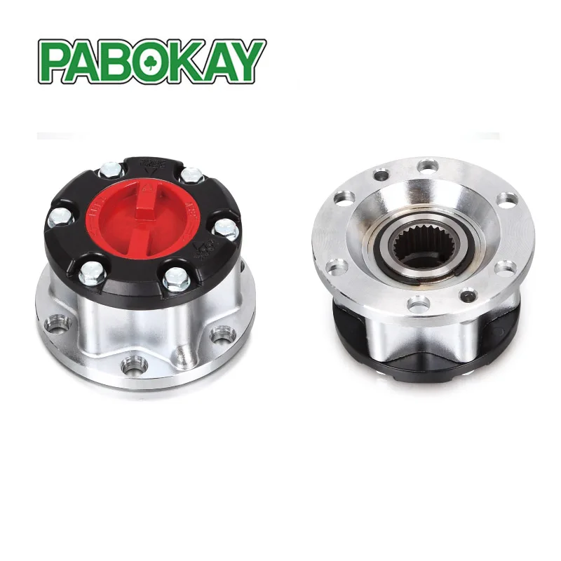 

2 pieces x FOR TOYOTA Hi Lux LN 167, RZN 169,08/97-- Locking Hubs B007 43508-35050 4350835050 Zinc alloy