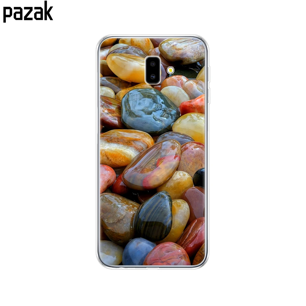 52391 Для samsung J6 J6+ чехол coque мягкий чехол из термополиуретана и силикона для samsung Galaxy J6Plus J 6 Plus J610 J610F Capas противоударный - Цвет: 52391