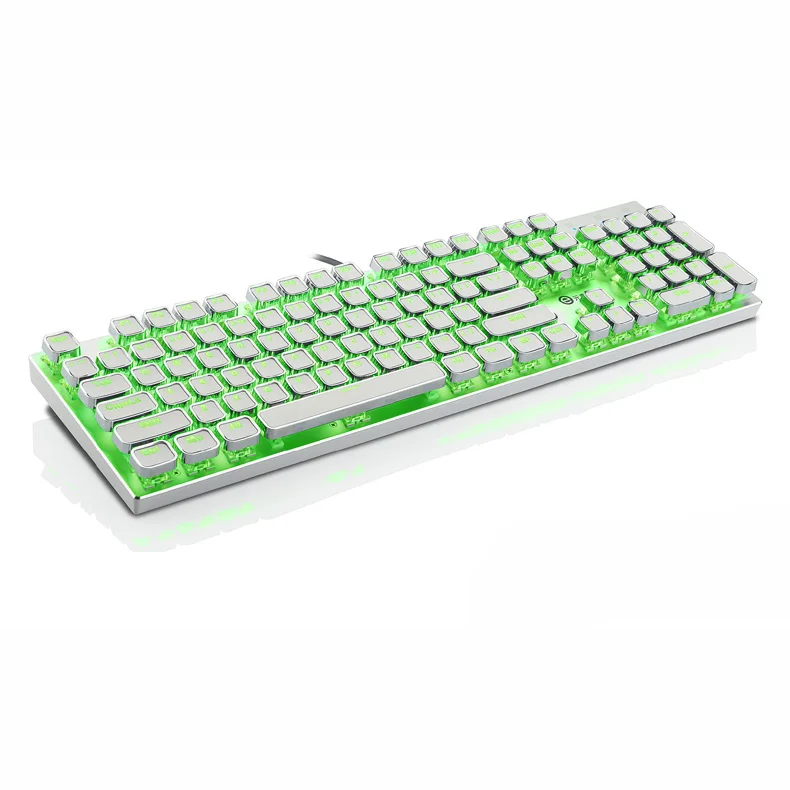 Стимпанк пишущая машинка ключ крышка s для Cherry MX Outemu механическая клавиатура двойная съемка 104 клавиши Металл ощущение PBT ключ крышка