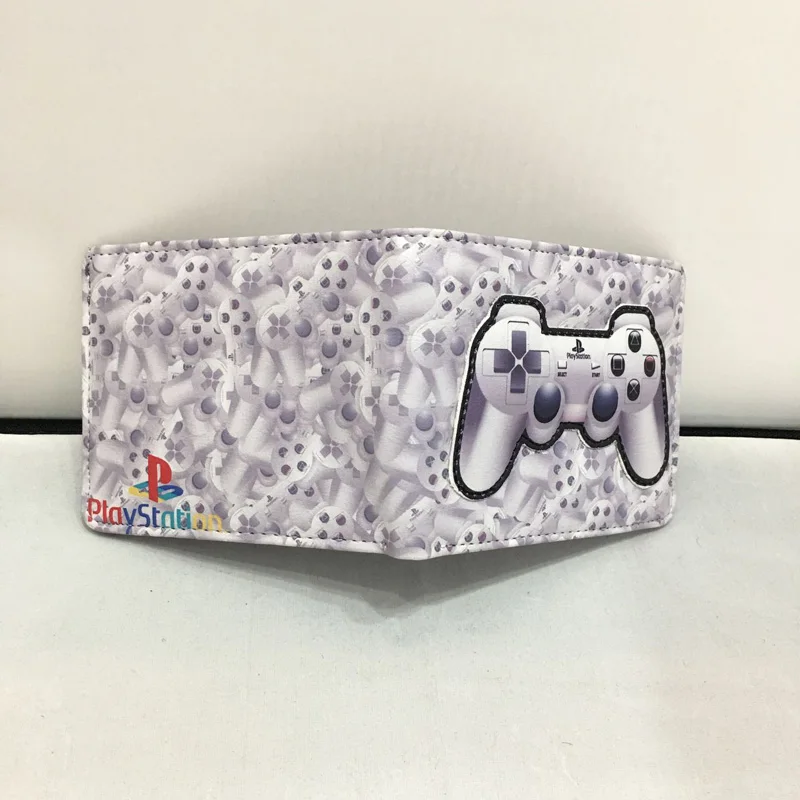 Кошелек для игр с принтом Playstation кожаные короткие кошельки детей держатель карт и