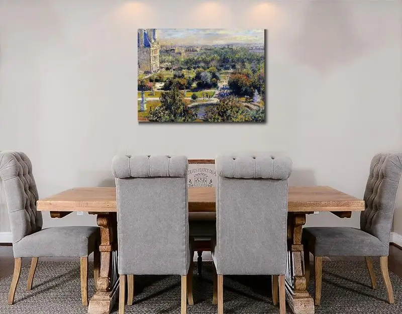 Репродукции картин Клода Моне на холсте картины ручной росписи высокое