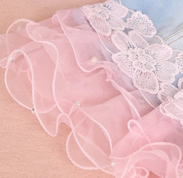 Комплект джинсовой одежды для новорожденных девочек комплект из 3 предметов на