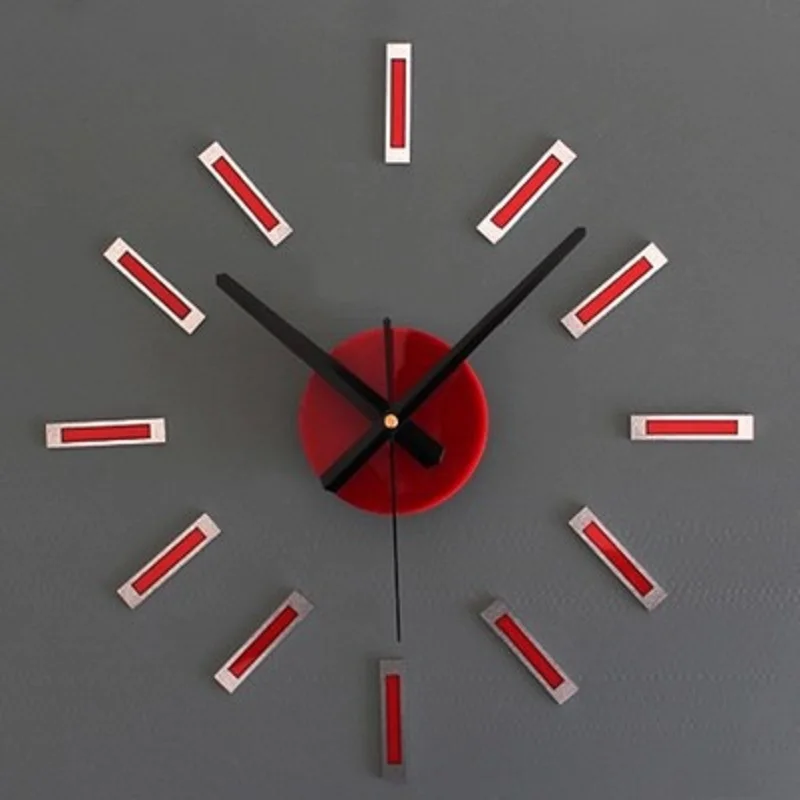 Настенные часы Saat Reloj de Pared современные дизайнерские самоклеящиеся настенные Horloge