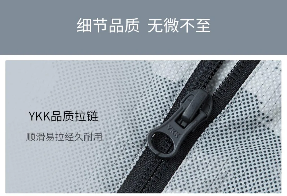 Xiaomi Новинка ULEEMARK Мужская трендовая камуфляжная быстросохнущая куртка светоотражающая печать YKK молния Повседневная Свободная Толстовка Новинка