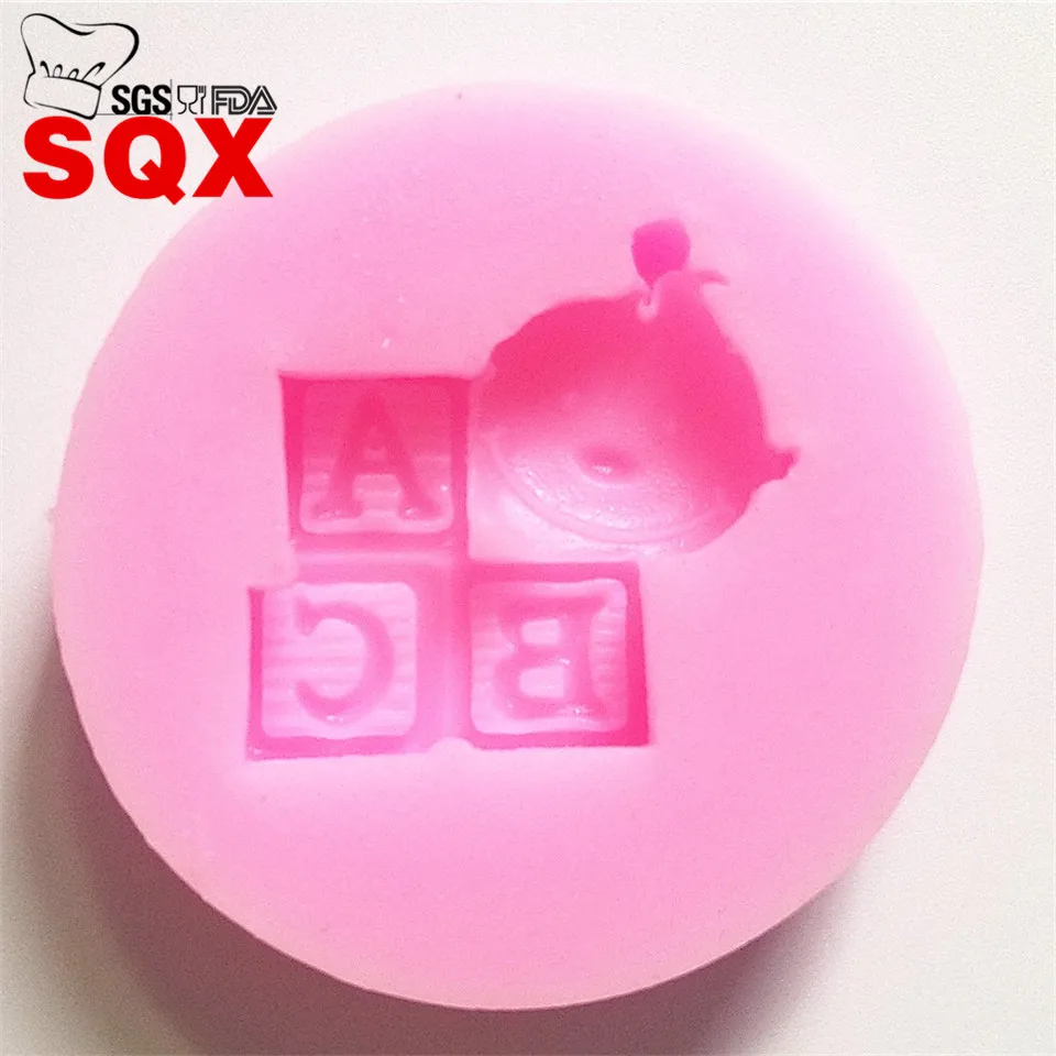 ABC силиконовая форма для шоколадного помадки торта DIY кухонные аксессуары SQ15116 |