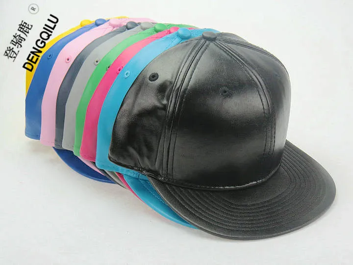 Бейсболка из искусственной кожи с цветочным принтом Кепка в стиле хип-хоп 35 шт. |