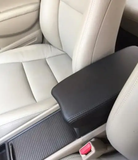 Высокое качество микроволокно кожа центр подлокотник Крышка для Honda Civic 8th 2004-2009 интерьер автомобиля обновление