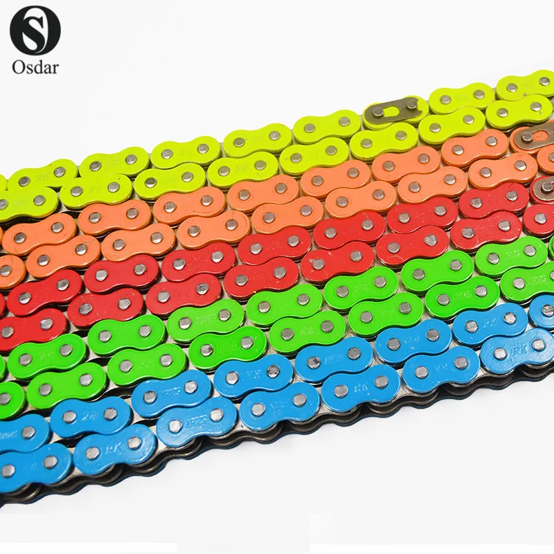 Universal X-Ring 520  525 530 L120 red orange blue green yellow Motorcycle Drive Chain Link