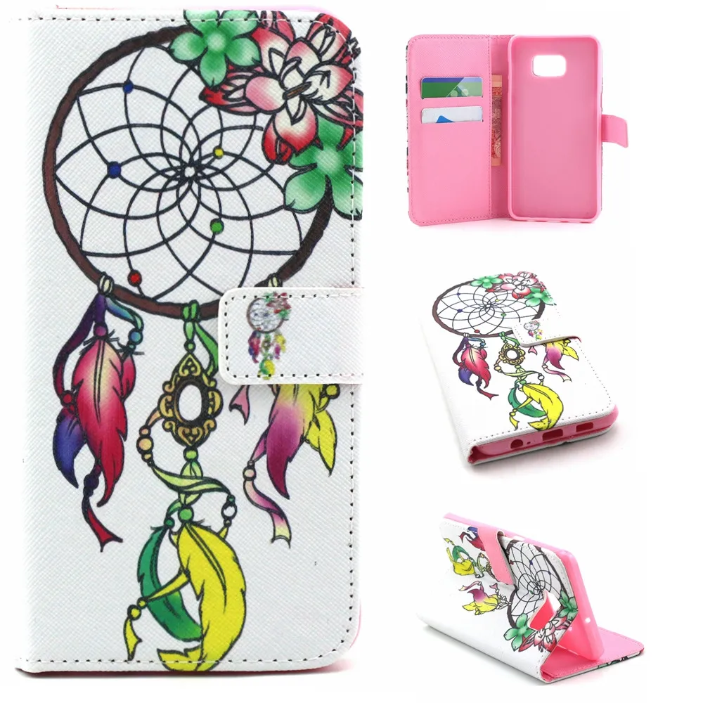 NewArrival Совы магнитных флип держатель карты бумажник сумка кожаная чехол для Samsung