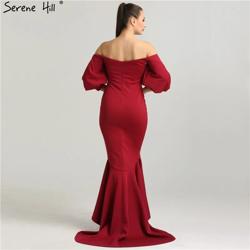 Сексуальные красные элегантные вечерние платья с открытыми плечами Модные