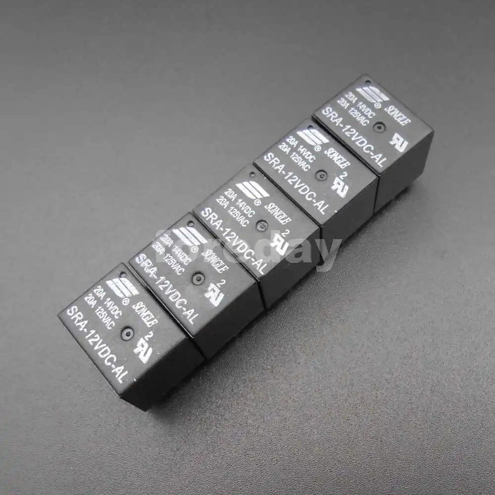 Фото 100 шт. стандартная катушка T74 20A PCB 5 В 12 24 постоянного тока 4 контакта SPDT переменного 100 шт. стандартная катушка T74 20A PCB 5 В 12 24 постоянного тока 4 контакта SPDT переменного