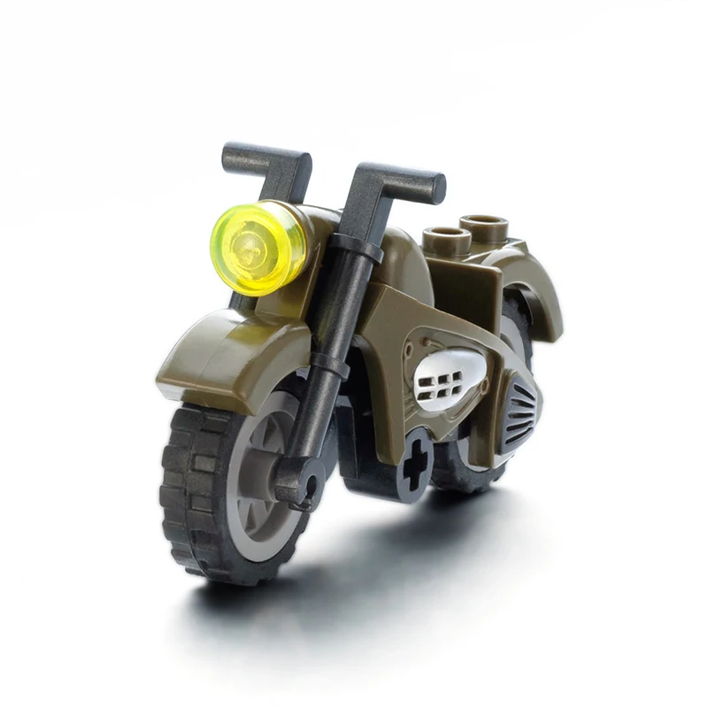 MOC строительные блоки военный спецназ оружие пушки пакет городской полицейский