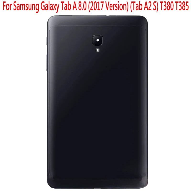 

Новая задняя пластиковая сменная крышка для Samsung Galaxy Tab A 8,0 (2017)/ A2 S T380 T385, крышка аккумулятора, задняя крышка корпуса