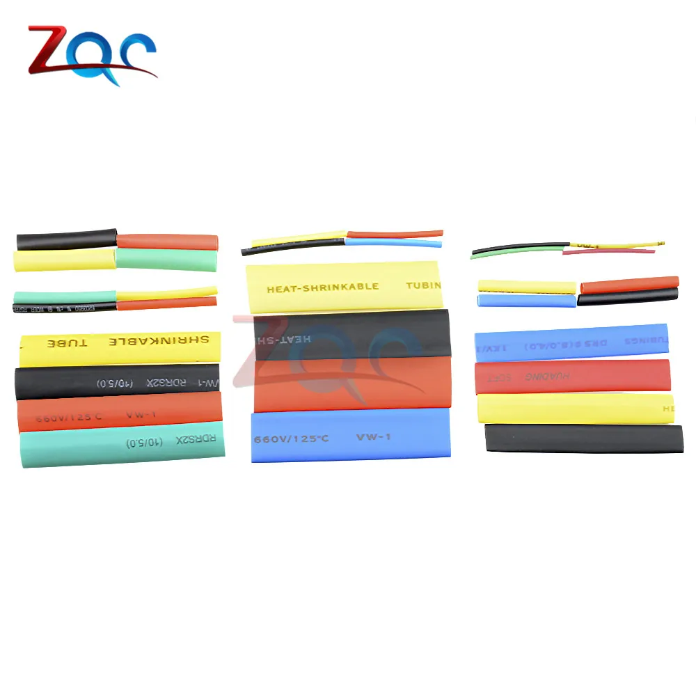 328 шт. набор полиолефиновых трубок для электрокабеля 8 размеров | Инструменты