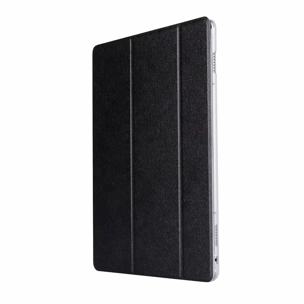Black Ультратонкий флип-чехол для 10,1 ''huawei MediaPad M3 Lite 10, защитный чехол, кожаный чехол для BAH-W09 BAH-AL00 10", Чехол-подставка для планшета - Цвет: Black