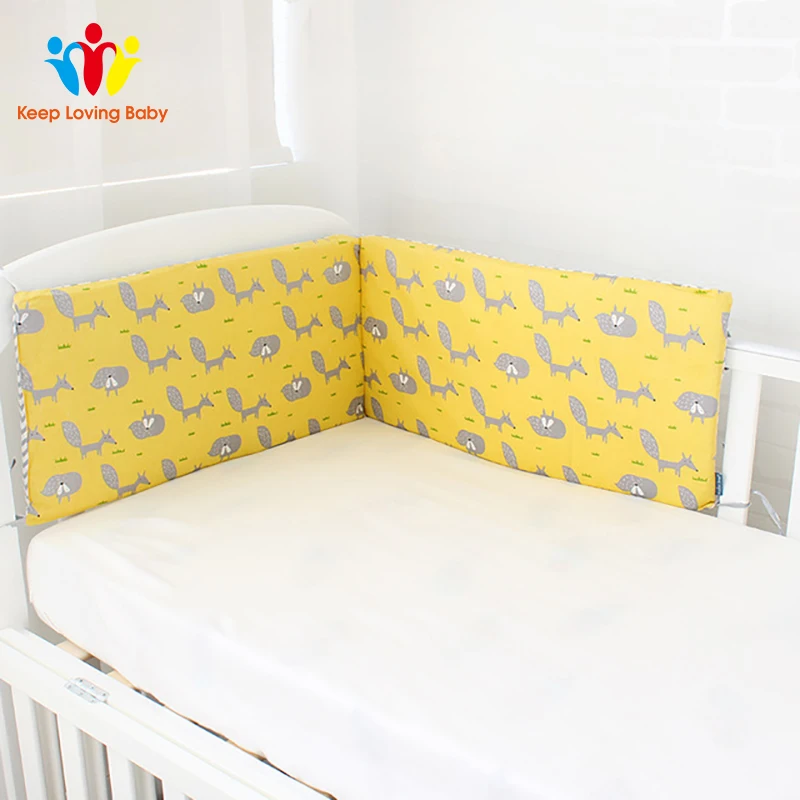 Утолщенные Детские бамперы для кровати хлопковые детские детской кроватки с