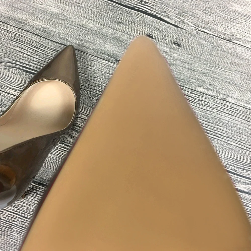 Женские лакированные туфли на высоком каблуке 10 см 12 | Обувь