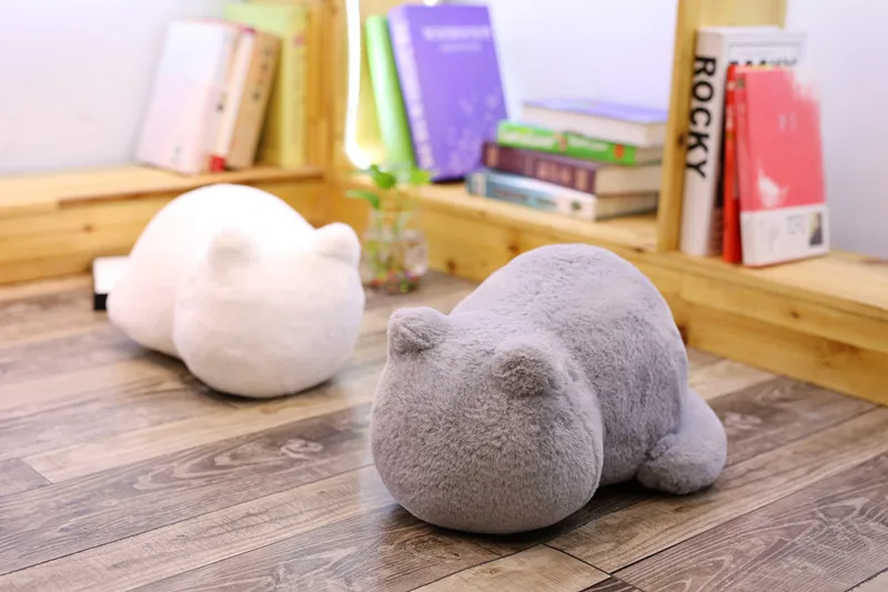 1 шт. 33 см Ashin Cat плюшевые подушки Подушка задняя тень кошка заполненная животное подушка мягкие игрушки Детский подарок домашний декор для Рождества