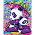 5D алмазная живопись сделай сам, милые панды, полная вышивка, алмазная вышивка животными, вышивка крестиком, алмазная картина на стену из страз, подарок