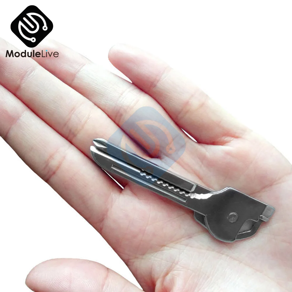 Многофункциональный брелок для ключей из нержавеющей стали | Инструменты