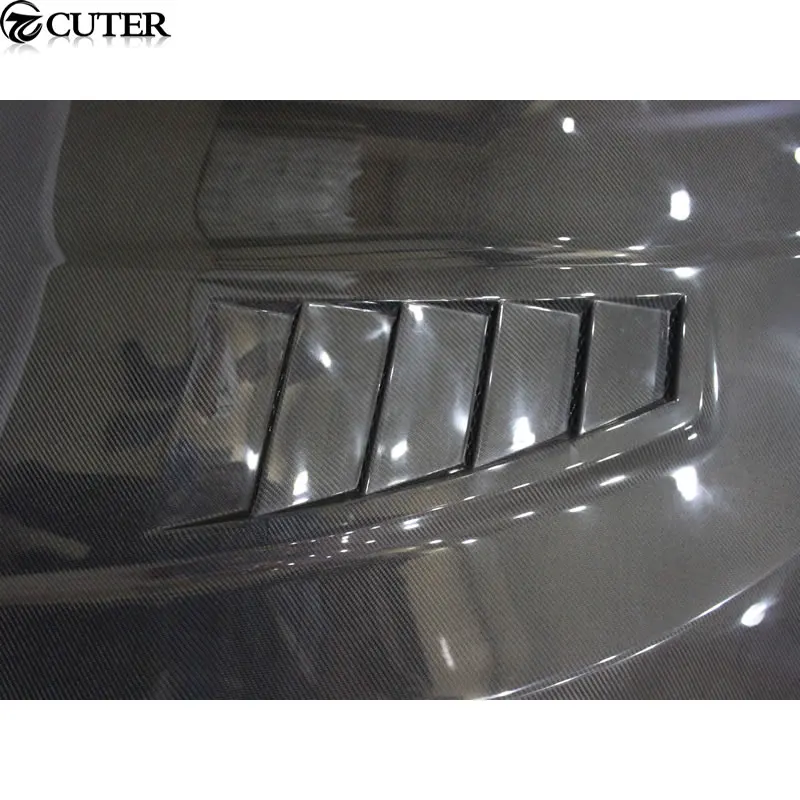 Передняя крышка капота двигателя F10 F18 5 series M5 style из углеродного волокна для BMW 11