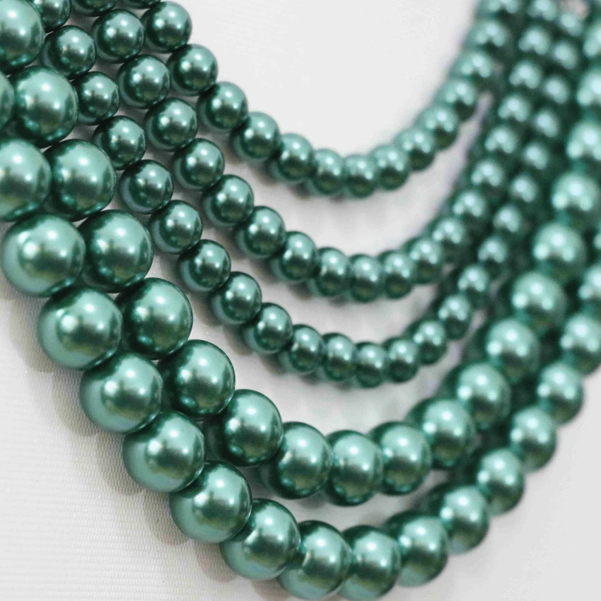 Бесплатная Доставка 5 рядов ожерелье серьги для женщин Павлин зеленый хрусталя с