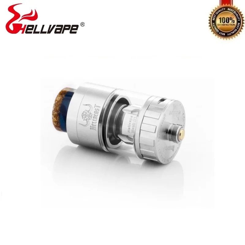Оригинал Hellvape Hellbeast Sub Ohm Vape Tank 4 мл 24 мм атомайзер для электронных сигарет с 810