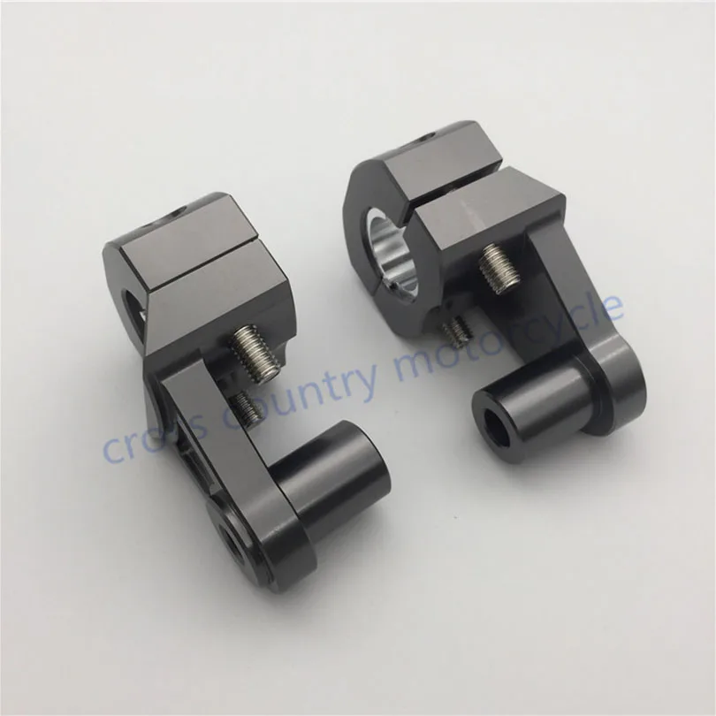 Универсальный анодированный 2 дюймов поворотными мотоцикл образного руля для 22