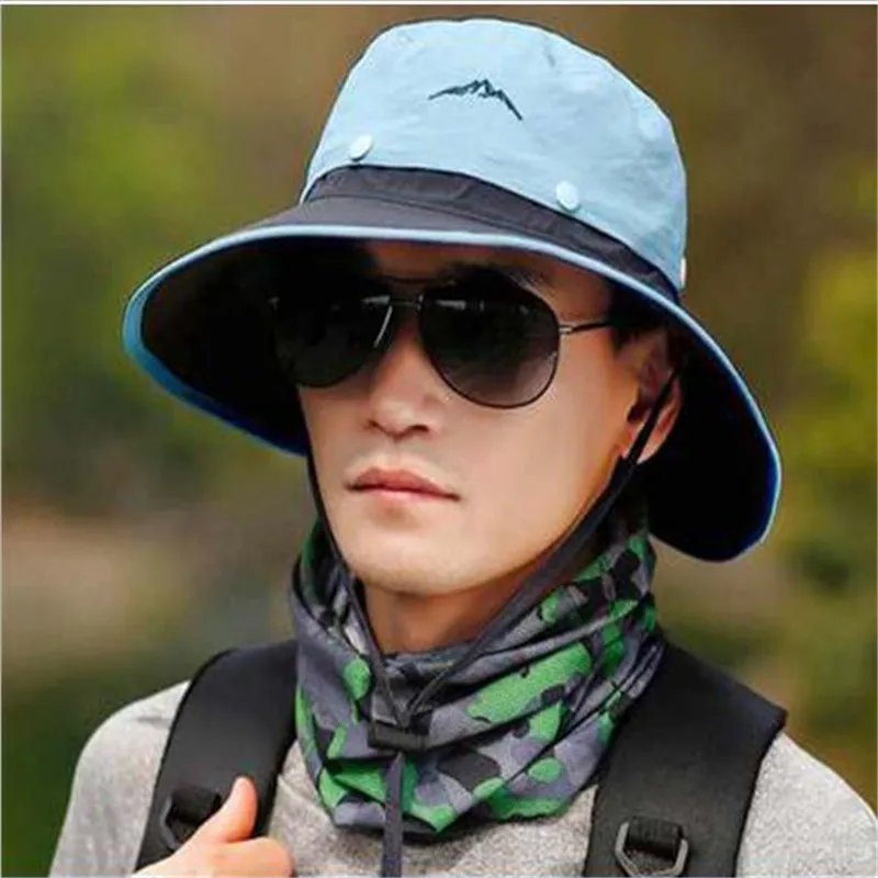 Рыбацкая Кепка Солнцезащитная шапка летняя спортивная для мужчин и женщин