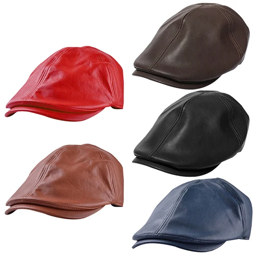 Новинка 2016 хит продаж новая мужская и женская кепка из искусственной кожи Кепка