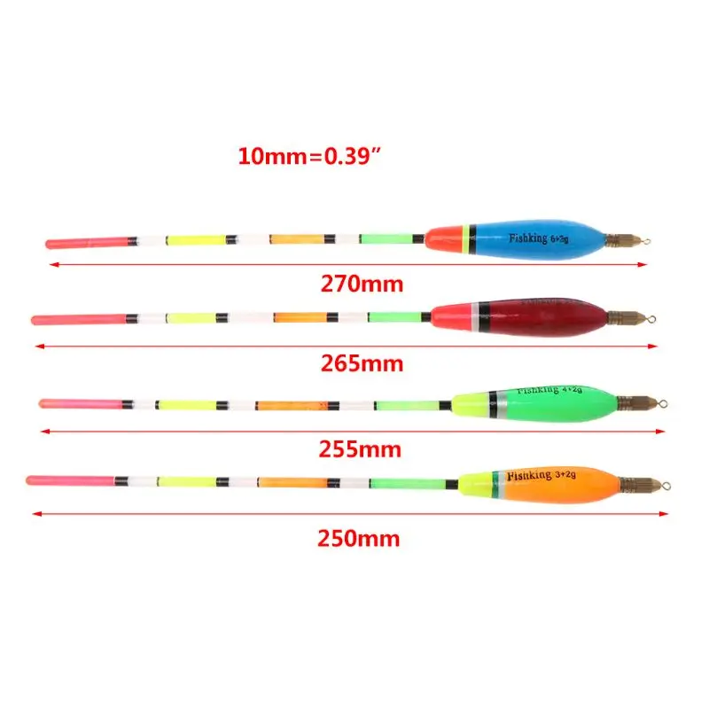 5 шт./лот Рыболовные Поплавки 3 + 2G/4 2G/5 2G/6 2Gg для карпа рыболовные снасти
