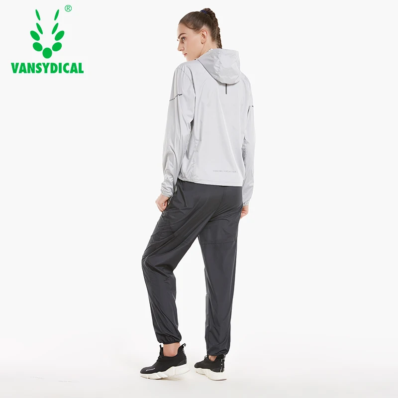 Vansydical женские спортивные костюмы для похудения комплекты йоги спортивный костюм