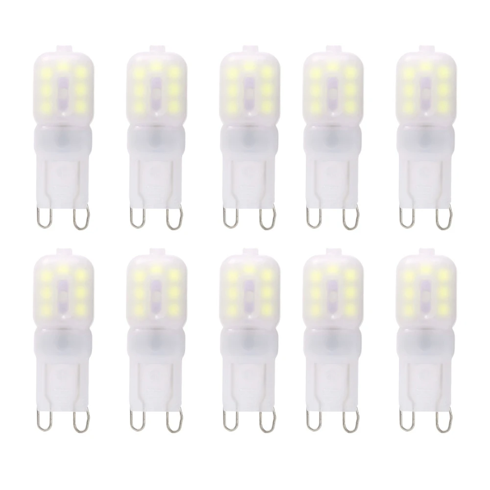 Lightme 10 шт. G9 AC 110 V 2,5 W SMD 2835 светодиодный лампочка Энергосберегающая лампа с 14 светодиодный s