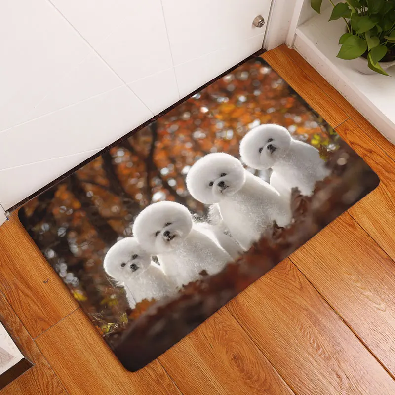 Monily оптовая продажа Противоскользящий коврик водонепроницаемый Хаски милые