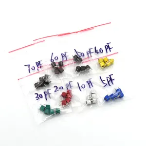 Набор регулируемых конденсаторов 40 шт.лот JML06 5pf 10pf 20pf 30pf 40pf 50pf 60pf 70pf 8 значений * 5 шт. набор емкостей