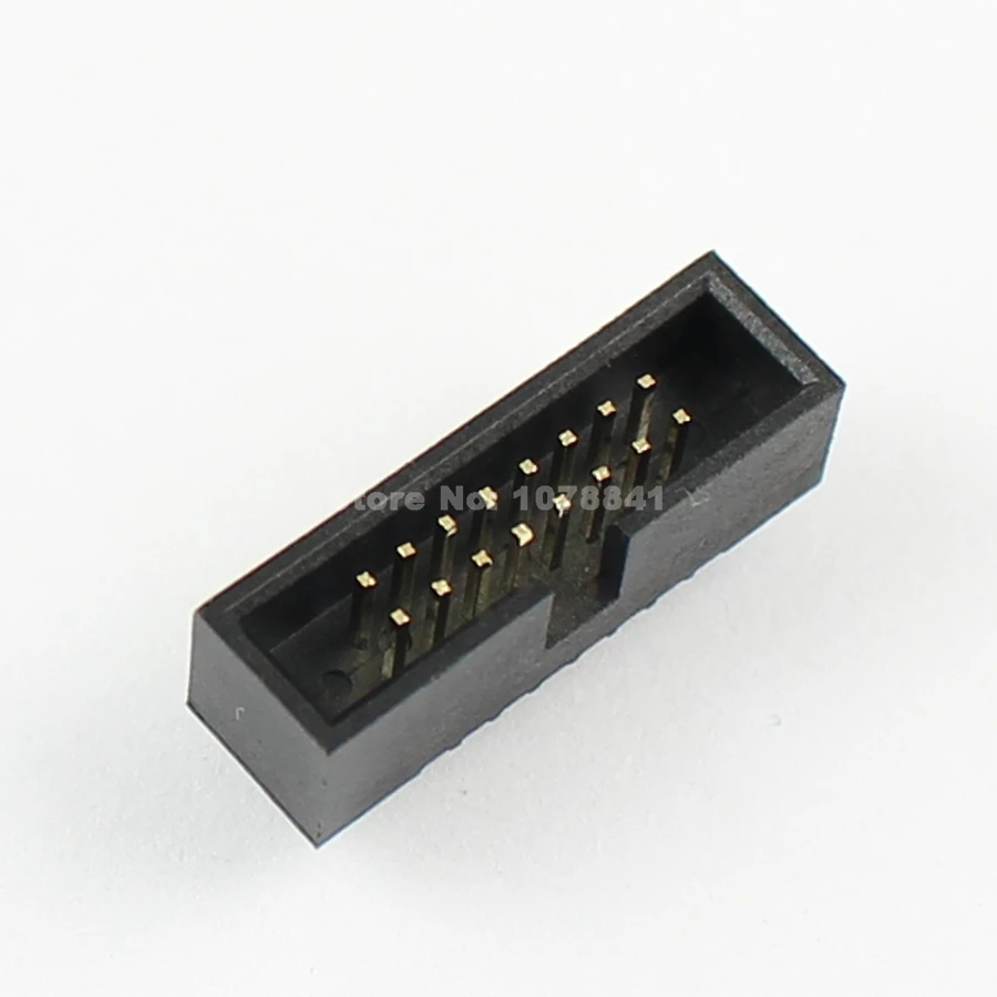 100 шт. 1 27 мм 2x8 Pin 16 DIP Штекерный кожух PCB Box Header IDC коннектор|connector idc|connector 1.27mmconnector pcb |