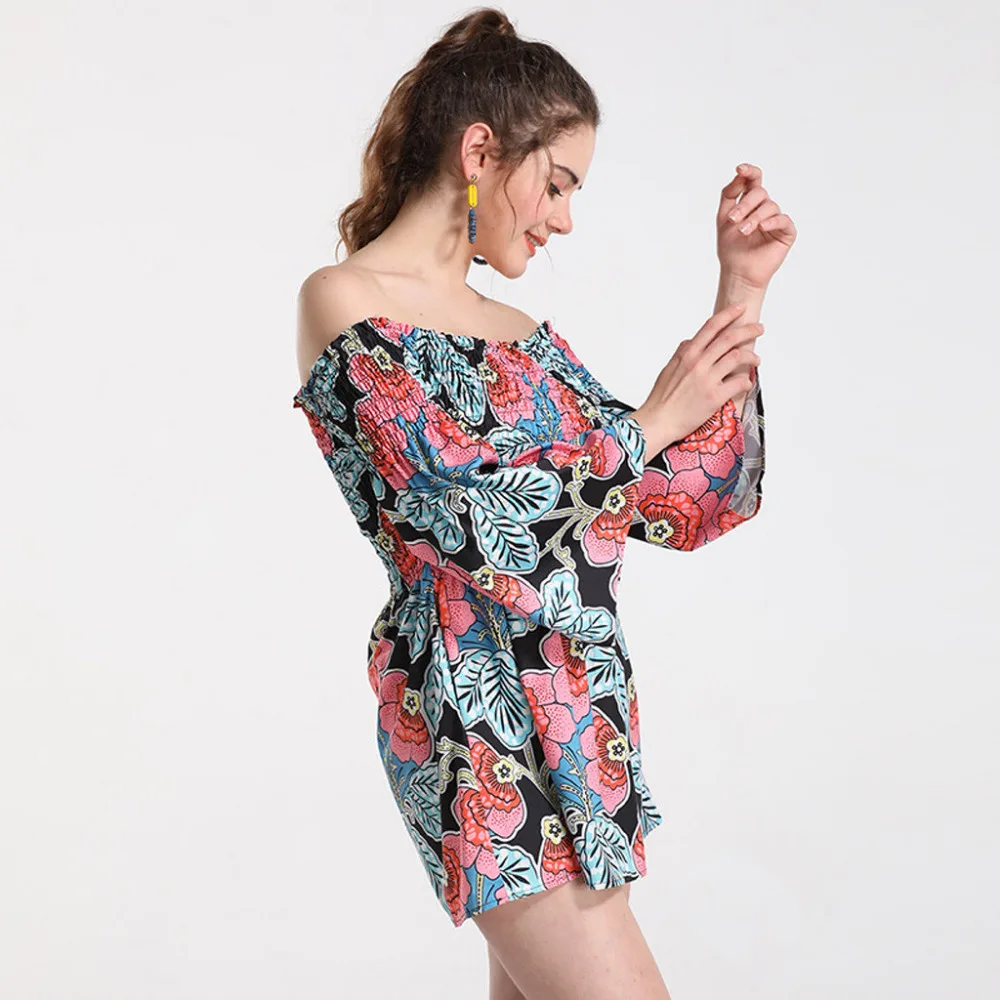 Ropa mujer 2019 летние vestidos verano женские платья Boho богемные африканские элементы с