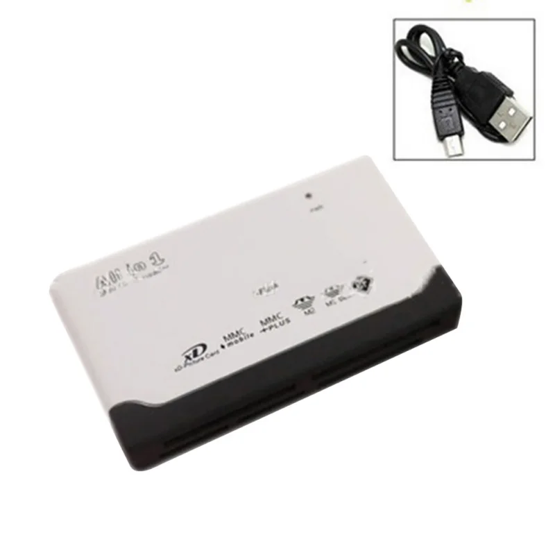 Все в 1 кардридер USB 2 0 компьютер ноутбук смартфон компоненты Micro SD XD MMC MS CF SDHC TF