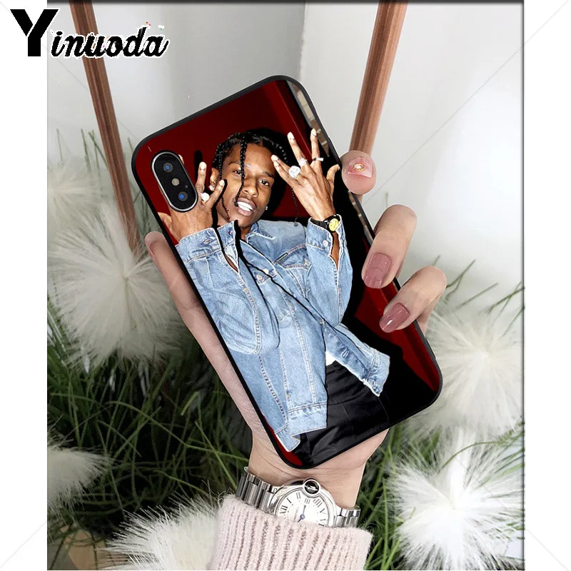 A11 Yinuoda ASAP Rocky Rapper высококачественный чехол для телефона для iPhone 5 5Sx 6 7 7plus 8 8Plus X XS MAX XR - Цвет: A11