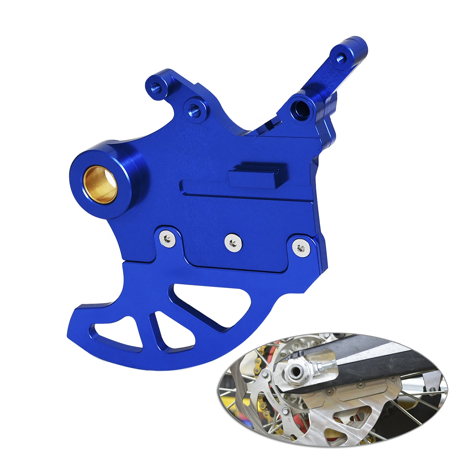Защитная крышка заднего тормозного диска для Yamaha YZ 125 250 250FX 450FX WR 250F 450F 2016 2020 2019 2018
