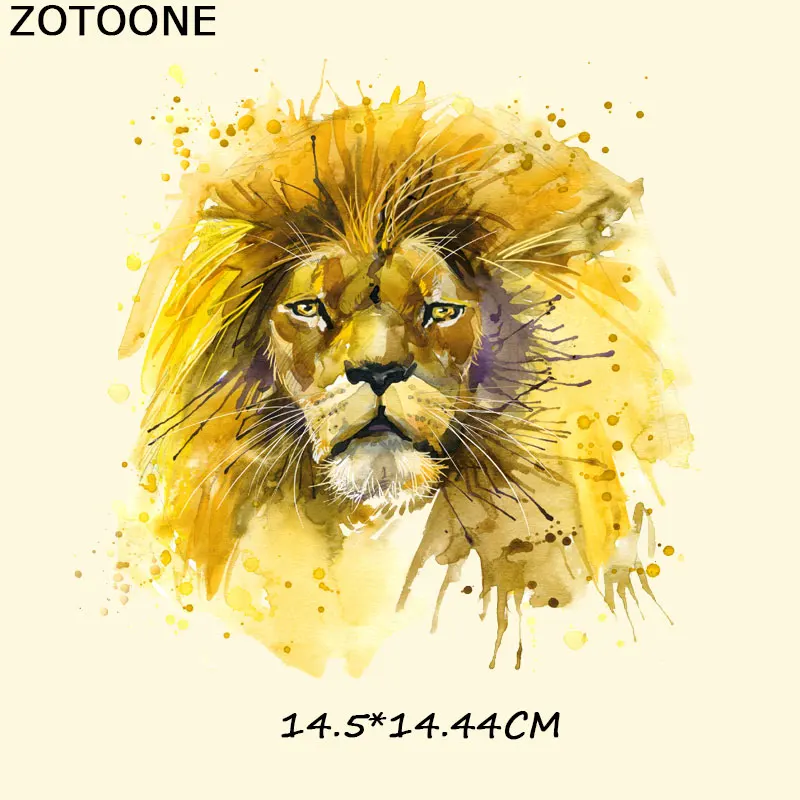 ZOTOONE очки Тигр железа на заплатках для одежды тепловой пресс аппликация A level