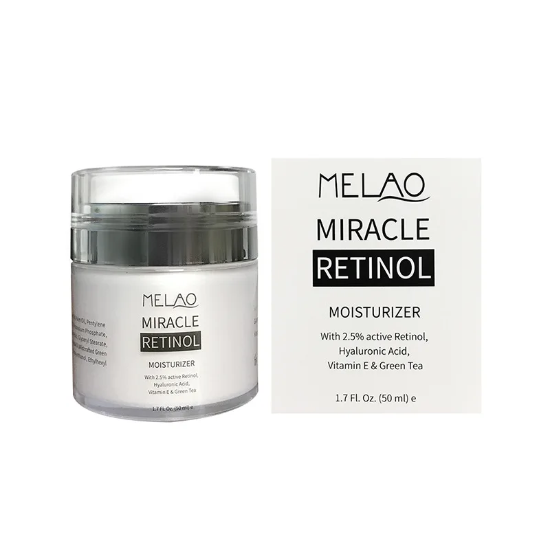 Retinol увлажняющий крем против старения формула уменьшает морщины тонкие линии